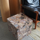 Ceppo Rosso Side Table