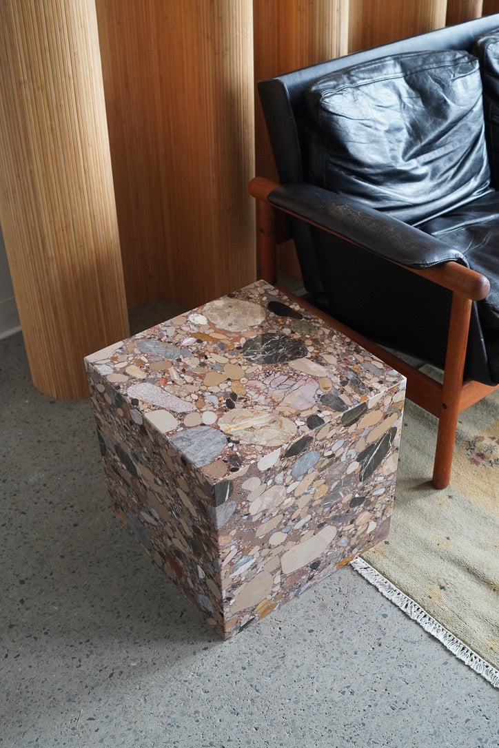 Ceppo Rosso Side Table