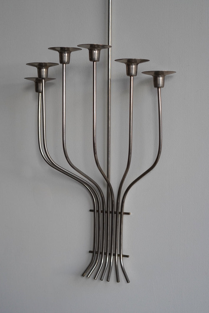 Brass Candle Sconces