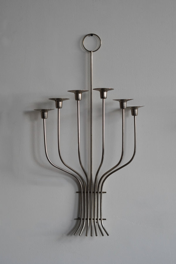 Brass Candle Sconces