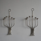Brass Candle Sconces