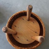 Wicker Stools attributed to Tony Paul