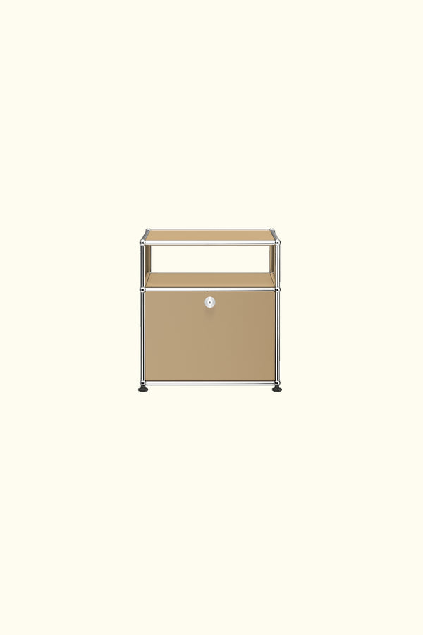Bottom Door Bedside Table P by USM Haller