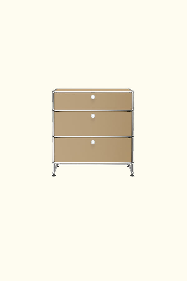 3-Drawer Dresser Y by USM Haller