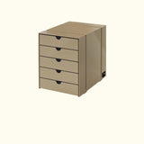 Bloc de rangement Inos 5 tiroirs par USM Haller