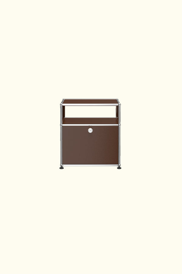 Bottom Door Bedside Table P by USM Haller