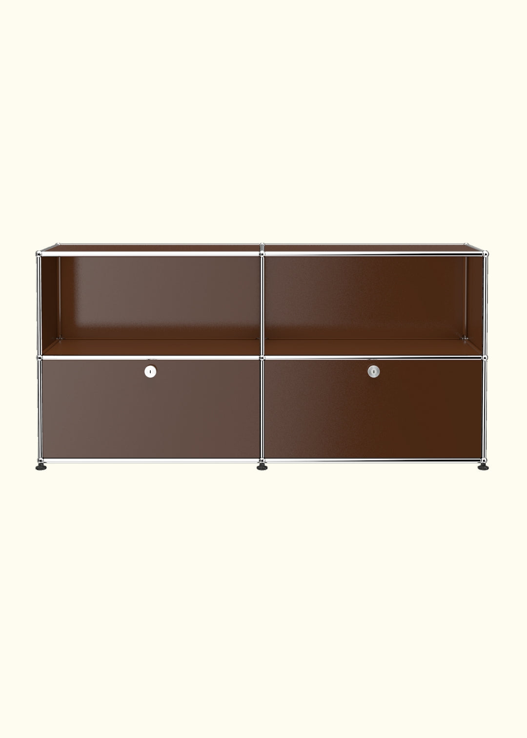 Two-Door Storage Credenza C2A by USM Haller