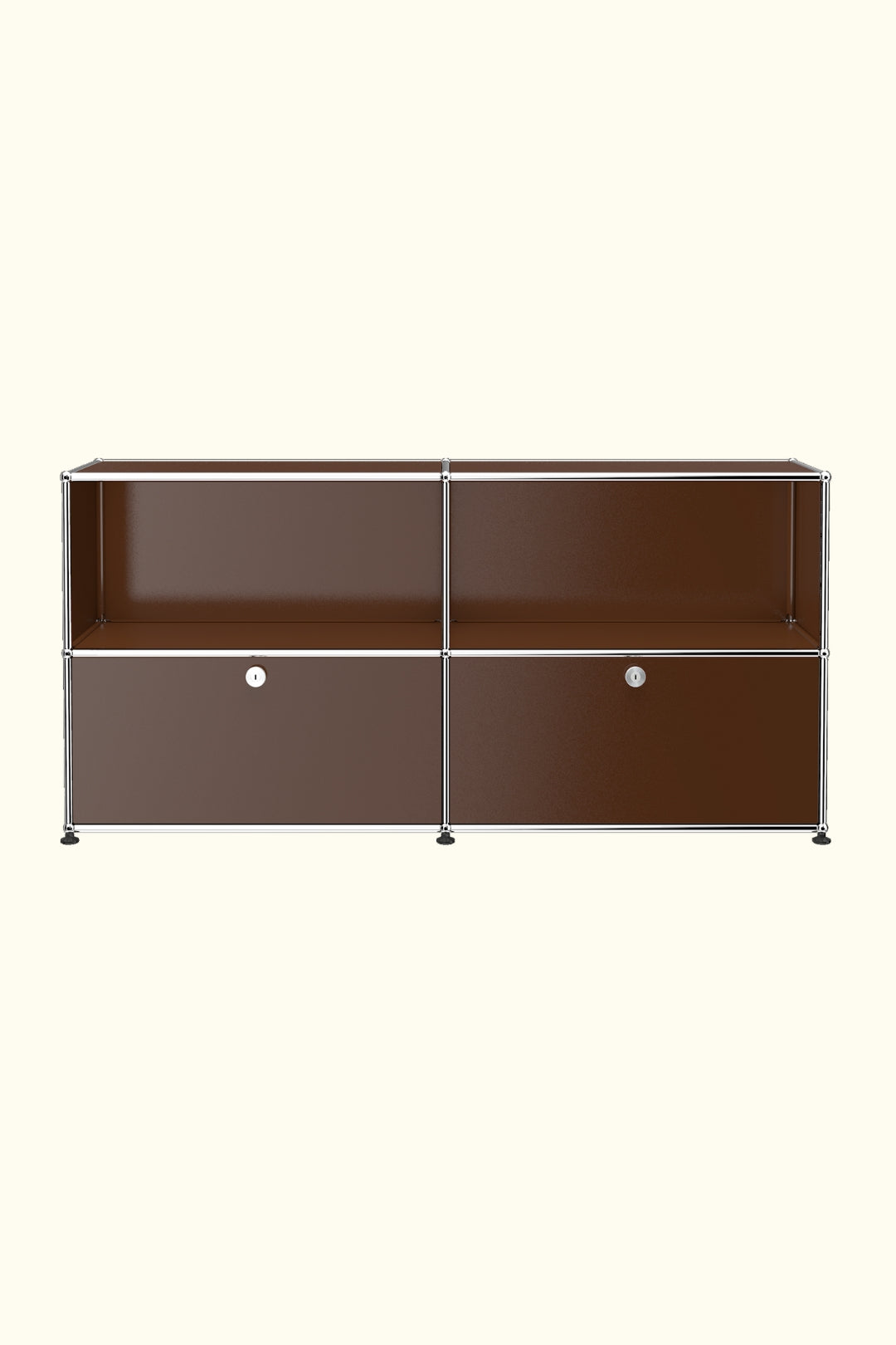 Two-Door Storage Credenza C2A by USM Haller