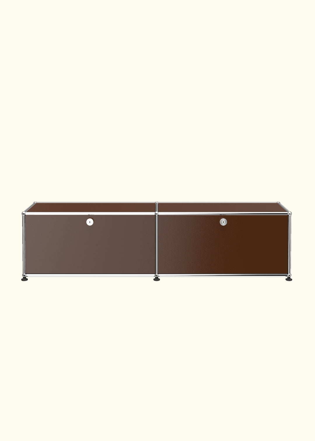 Two-Door Media Storage Credenza B218 by USM Haller