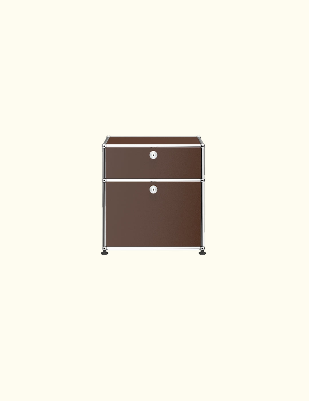 Table de chevet deux portes P1 par USM Haller