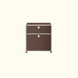 Table de chevet deux portes P1 par USM Haller