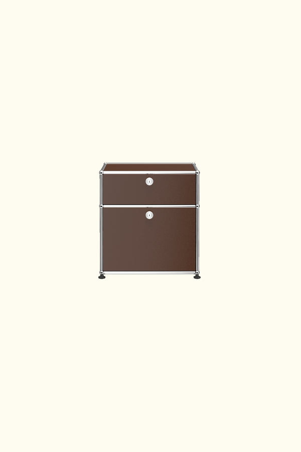 Two Door Bedside Table P1 by USM Haller
