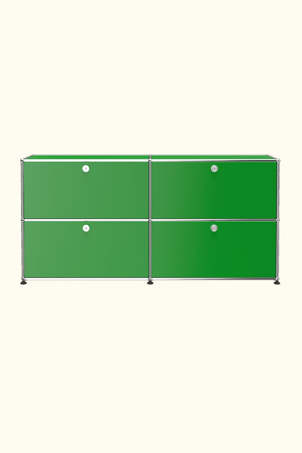 Four-Door Storage Credenza E2 by USM Haller