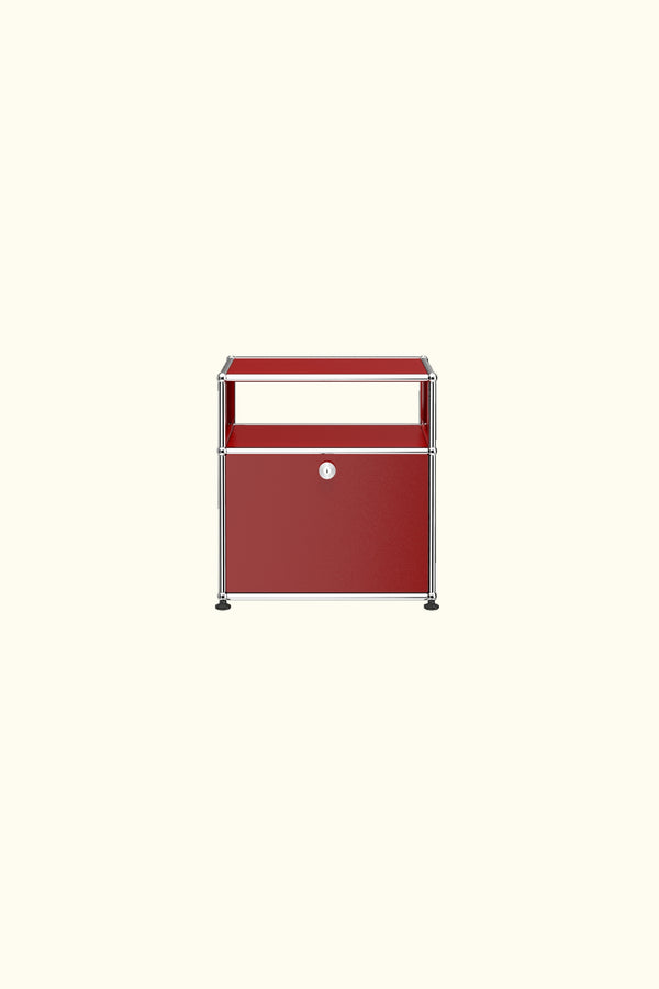 Bottom Door Bedside Table P by USM Haller