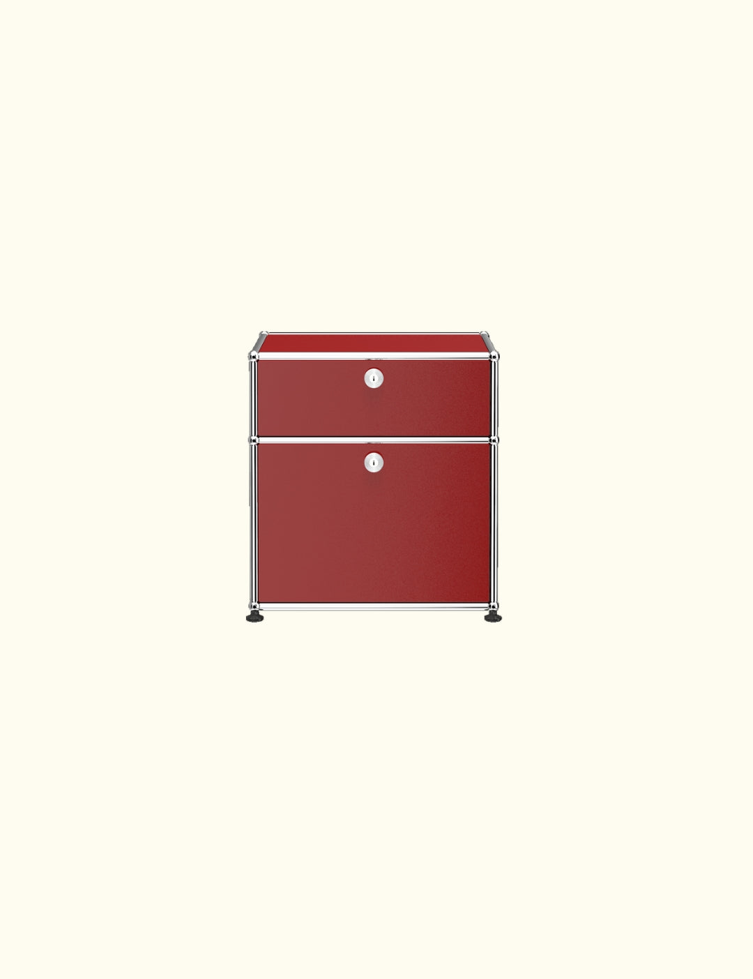 Table de chevet deux portes P1 par USM Haller