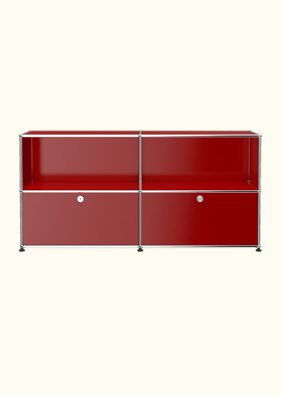Two-Door Storage Credenza C2A by USM Haller
