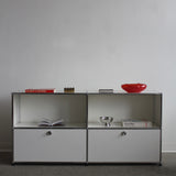 USM Haller Credenza in White