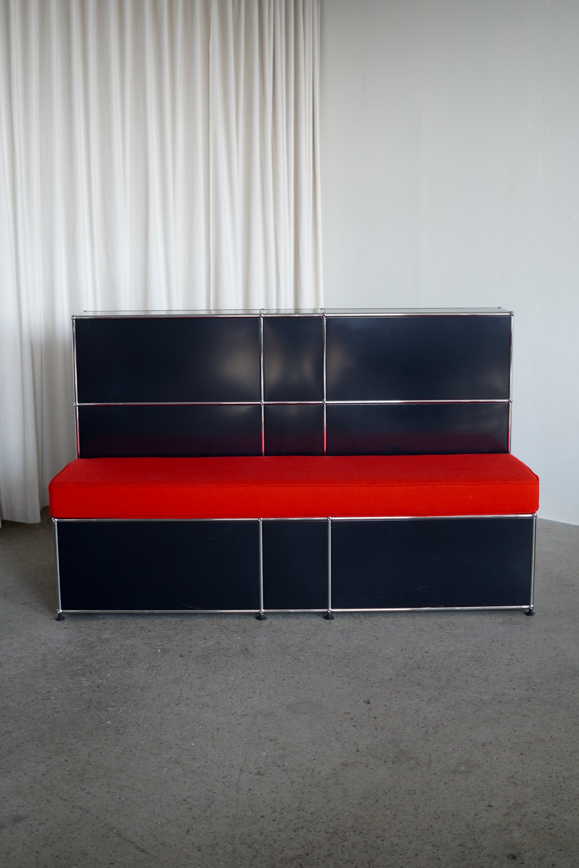 Bench with Storage by USM Haller