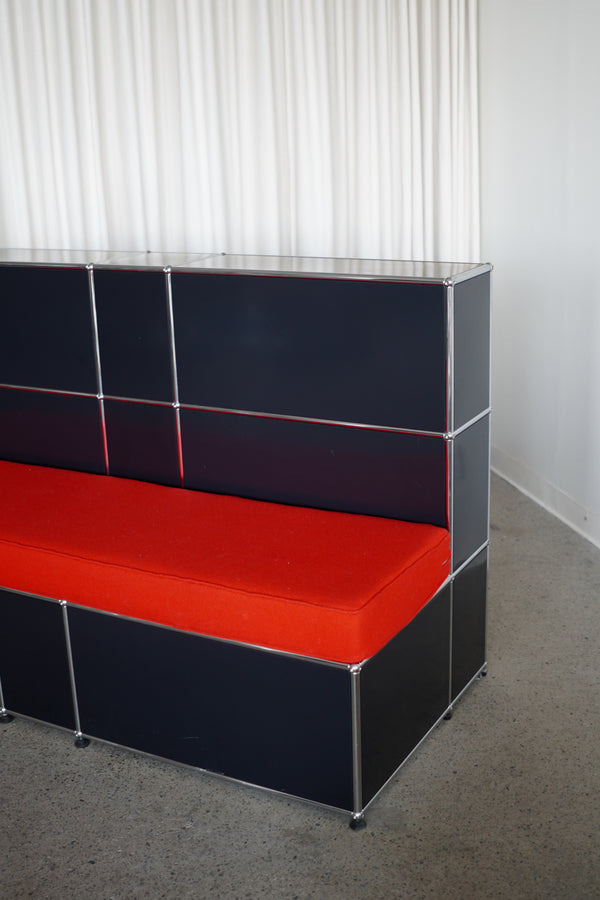 Bench with Storage by USM Haller