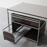 Pedestal Storage Trolley by Fritz Haller for USM Haller