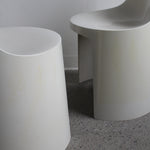 Set of 4 Cream Umbo Stacking Chairs by Kay Leroy Ruggles
