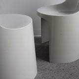 Set of 4 Cream Umbo Stacking Chairs by Kay Leroy Ruggles