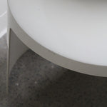 Set of 4 Cream Umbo Stacking Chairs by Kay Leroy Ruggles