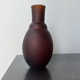 XL Vase in Plum by Verre d'Onge