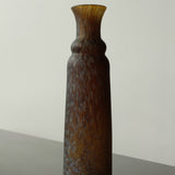 XL Speckled Vase in Brown by Verre d'Onge