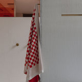 Roman Pool towel in Paloma Sun & Ecru by Baina