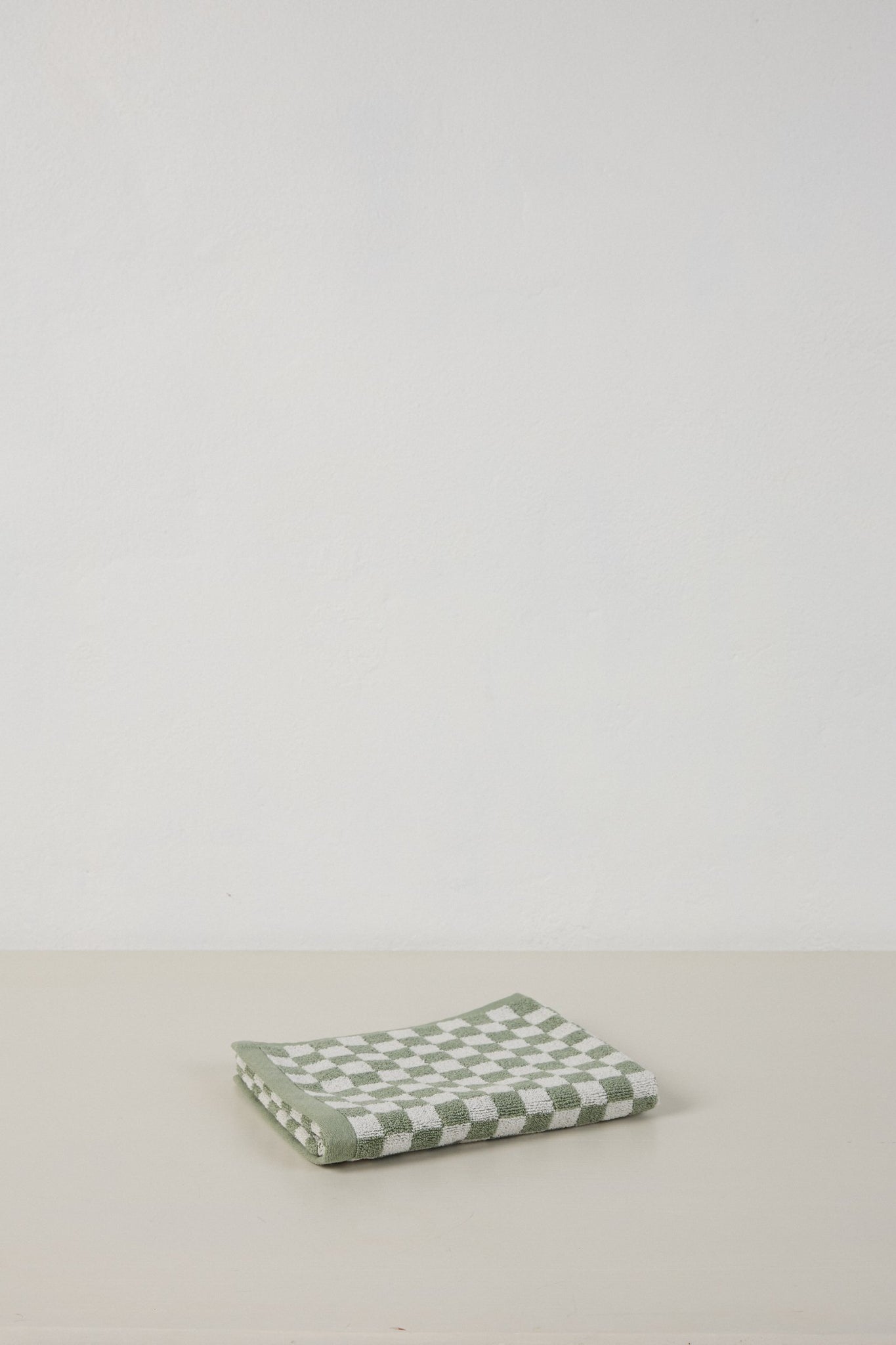 Josephine Hand towel in Sage & Chalk by Baina