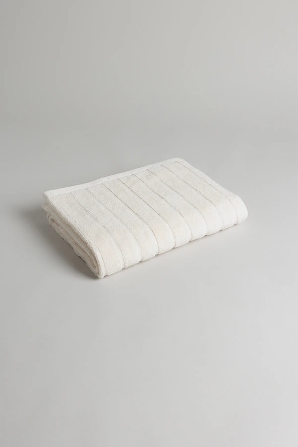 St Clair Bath Towel in Ivory by Baina