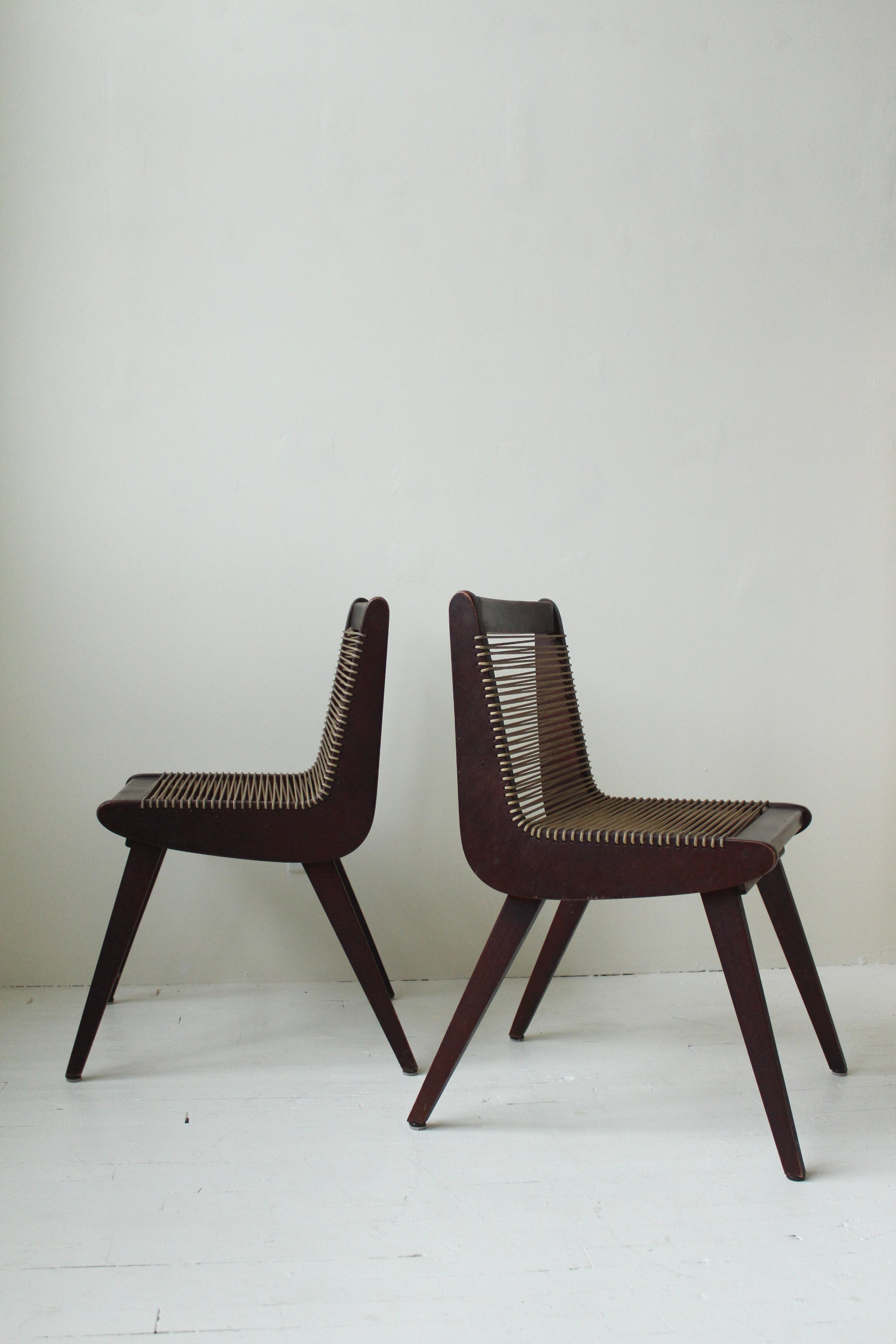 Wooden Cord Chairs