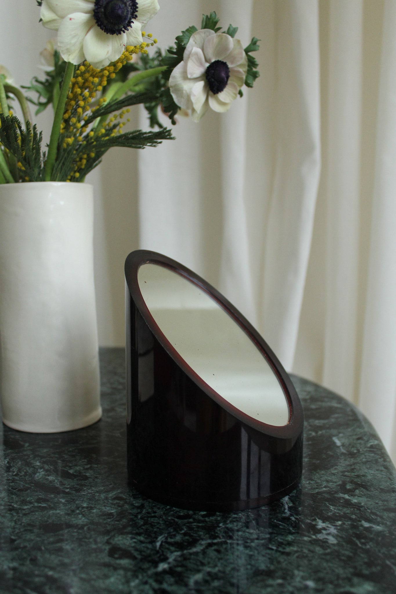 Two-Sided Vanity Mirror