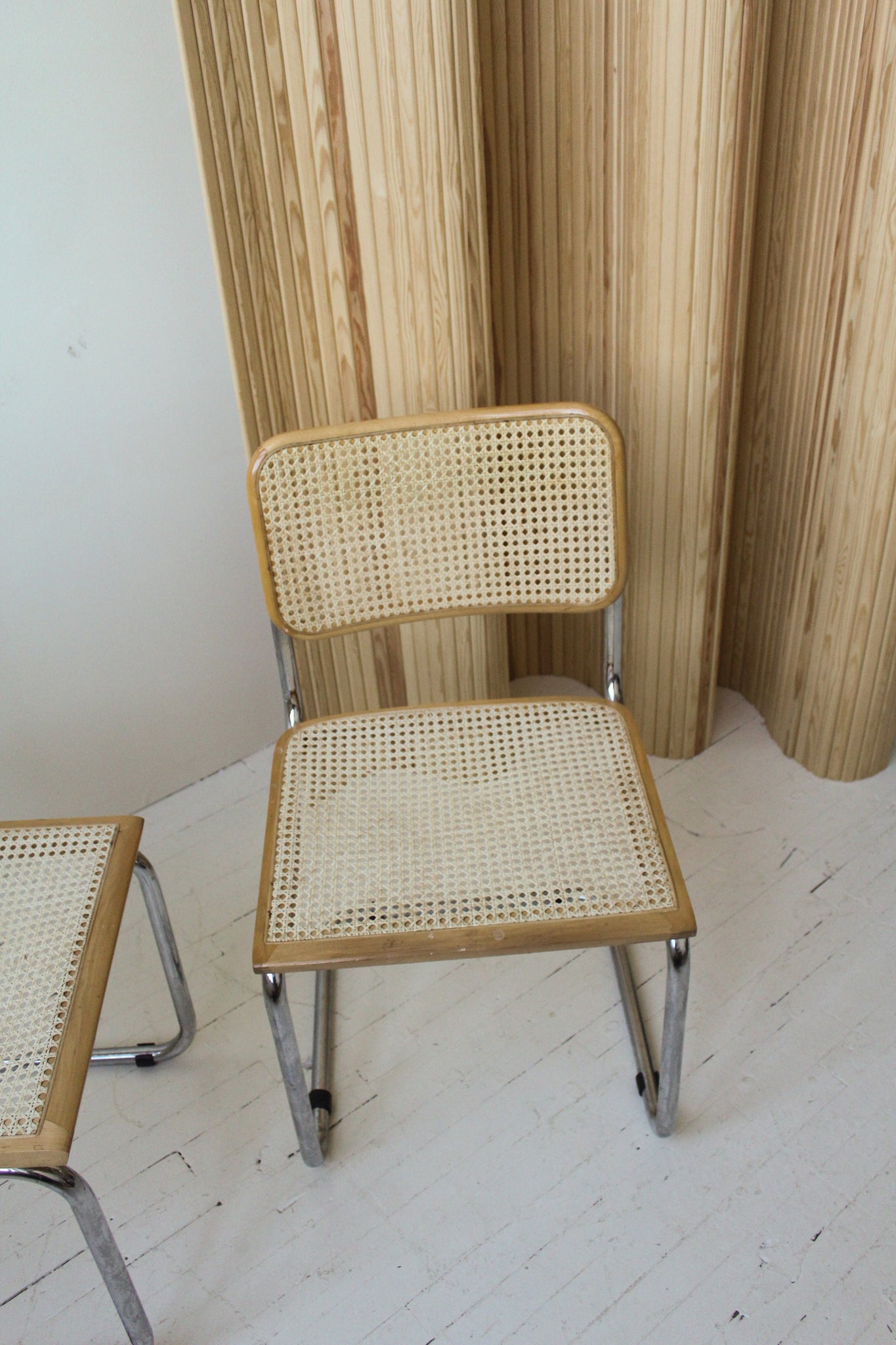 Wood and Cane Side Chair