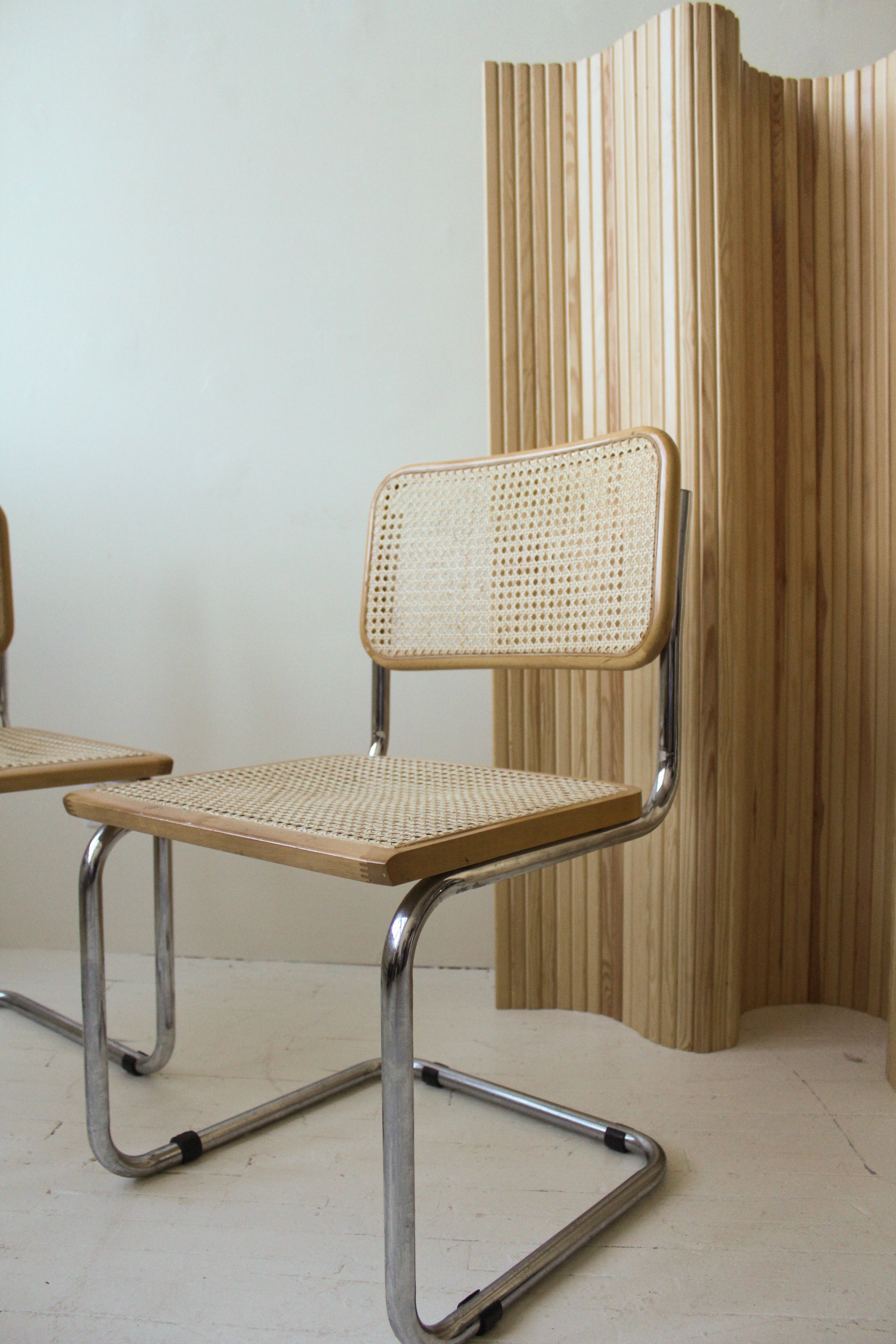 Wood and Cane Side Chair