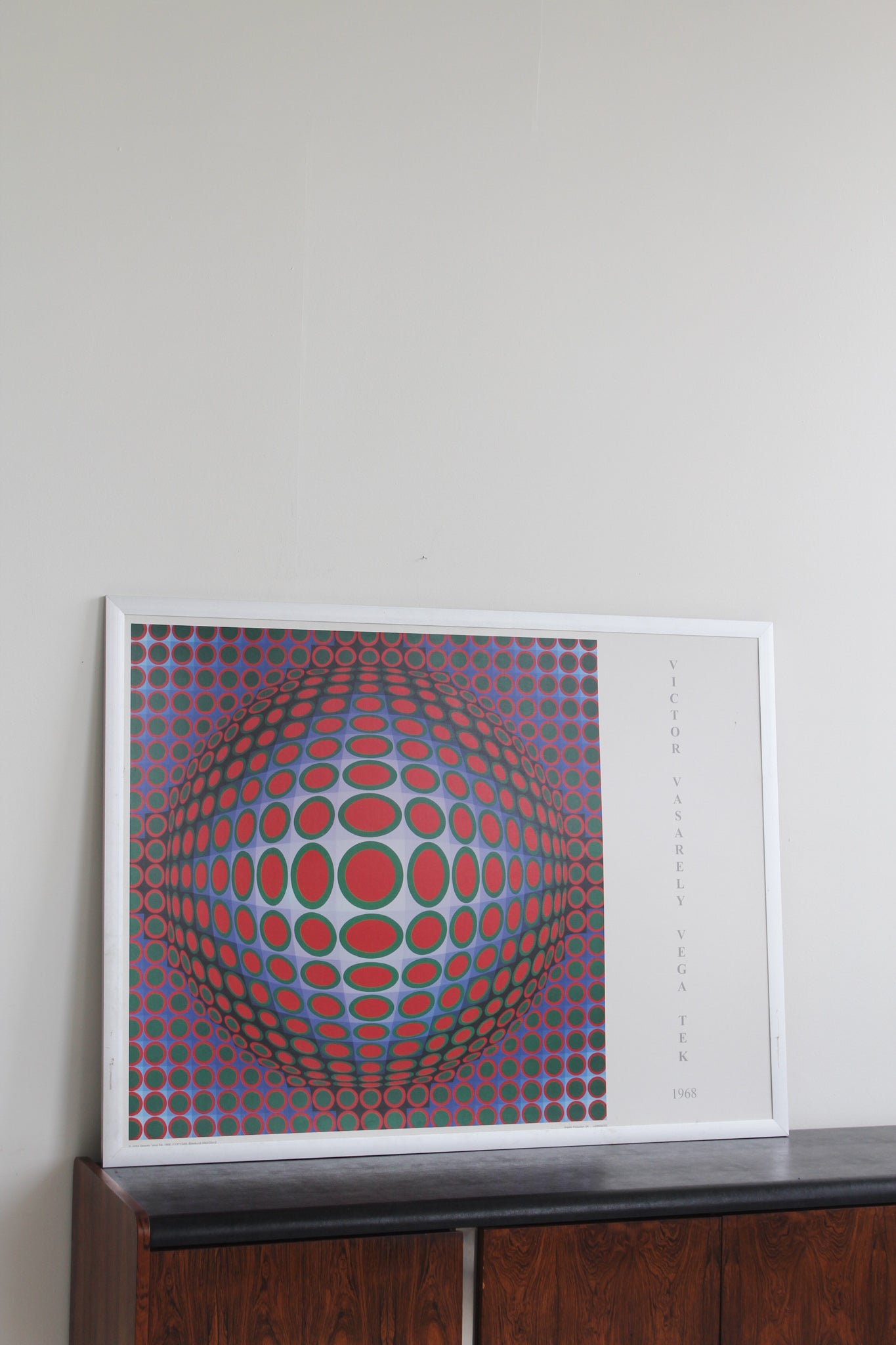 "Vega Tek 1968" print by Victor Vasarely for Ikea