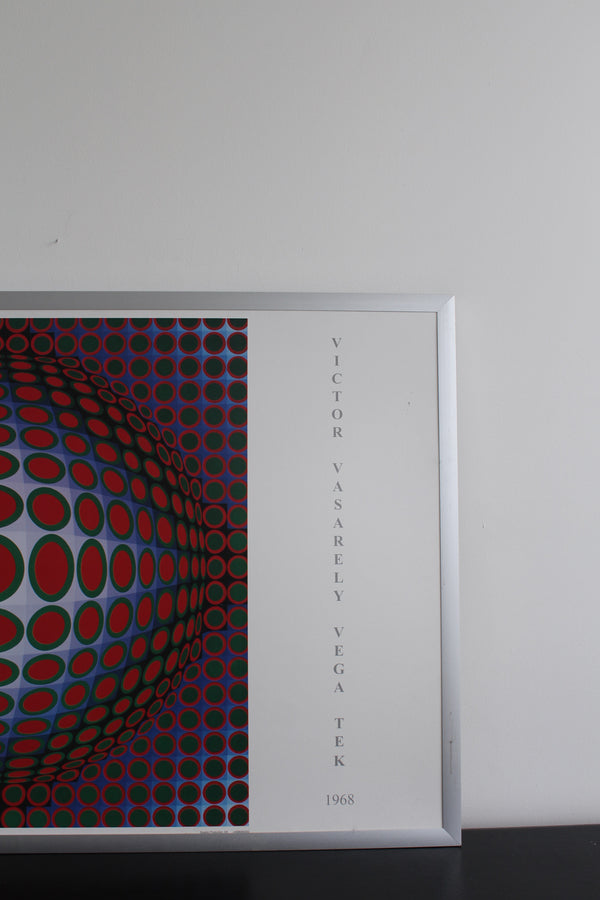 "Vega Tek 1968" print by Victor Vasarely for Ikea