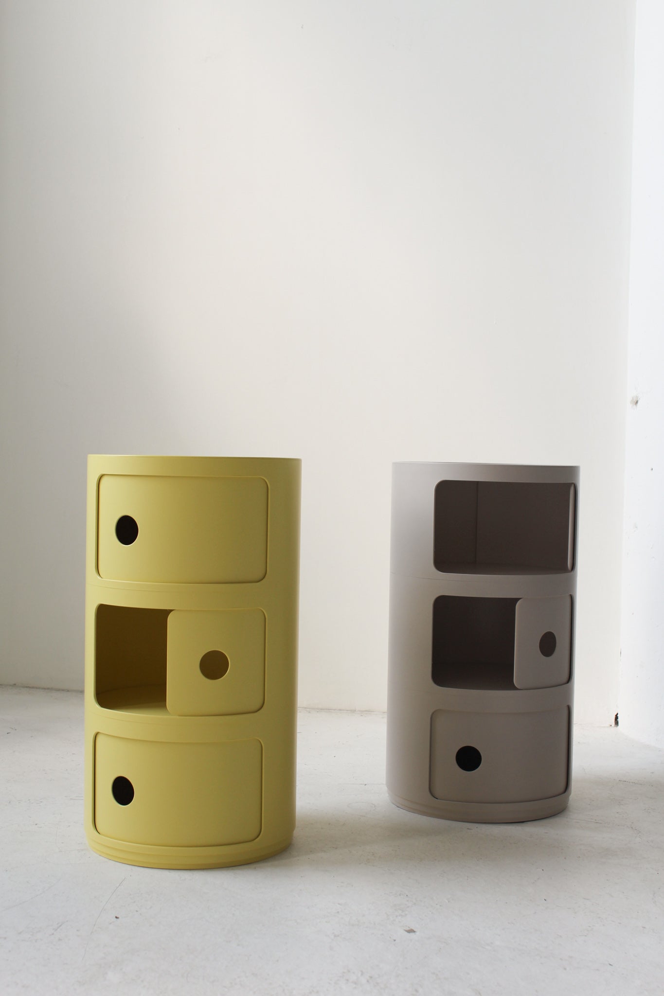 3 Modules Componibili BIO by Anna Castelli Ferrieri for Kartell