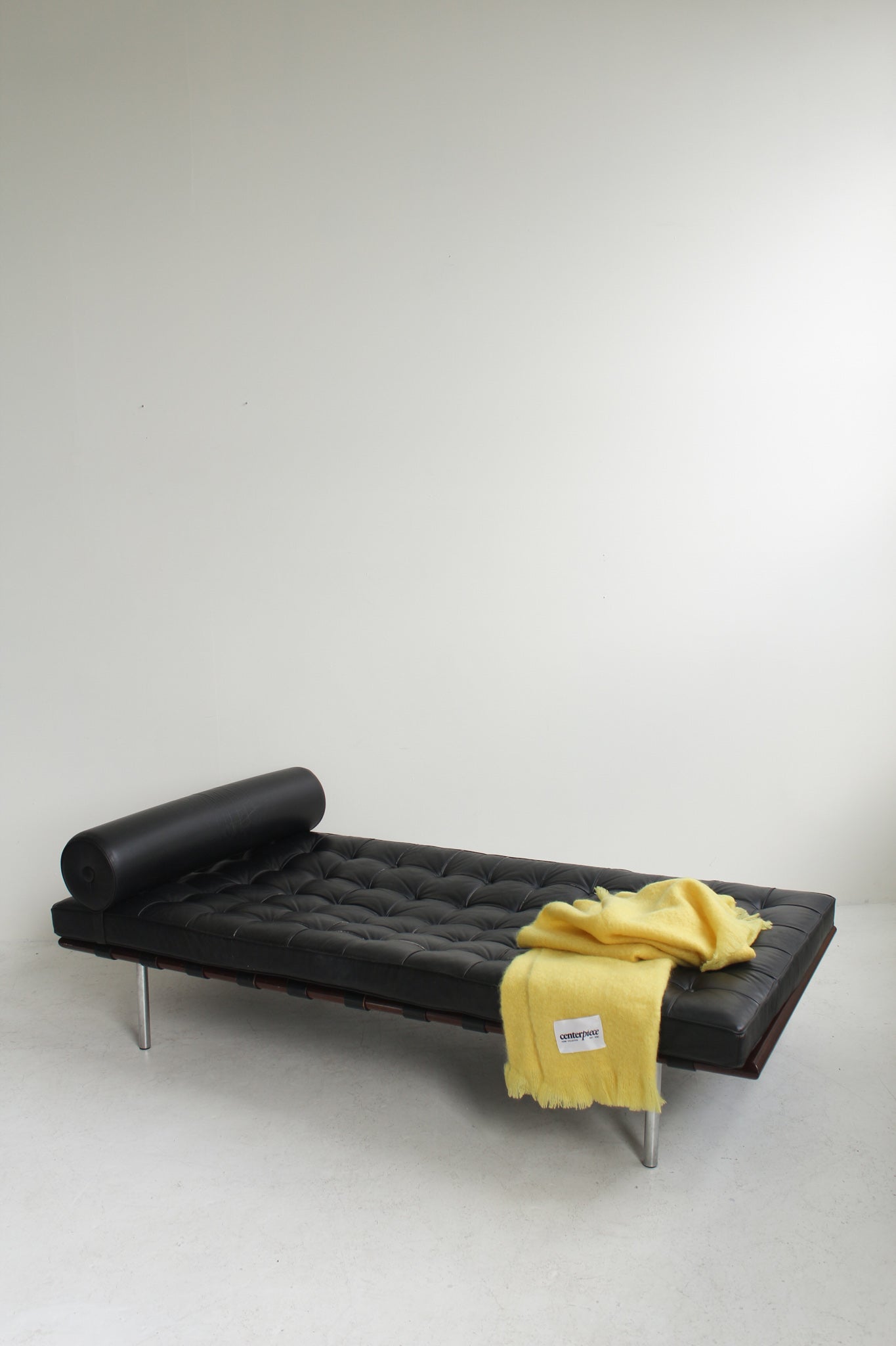 Tufted Leather Daybed