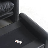 Maralunga Lounge Chair and Ottoman by Vico Magistretti for Cassina