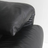 Maralunga Lounge Chair and Ottoman by Vico Magistretti for Cassina