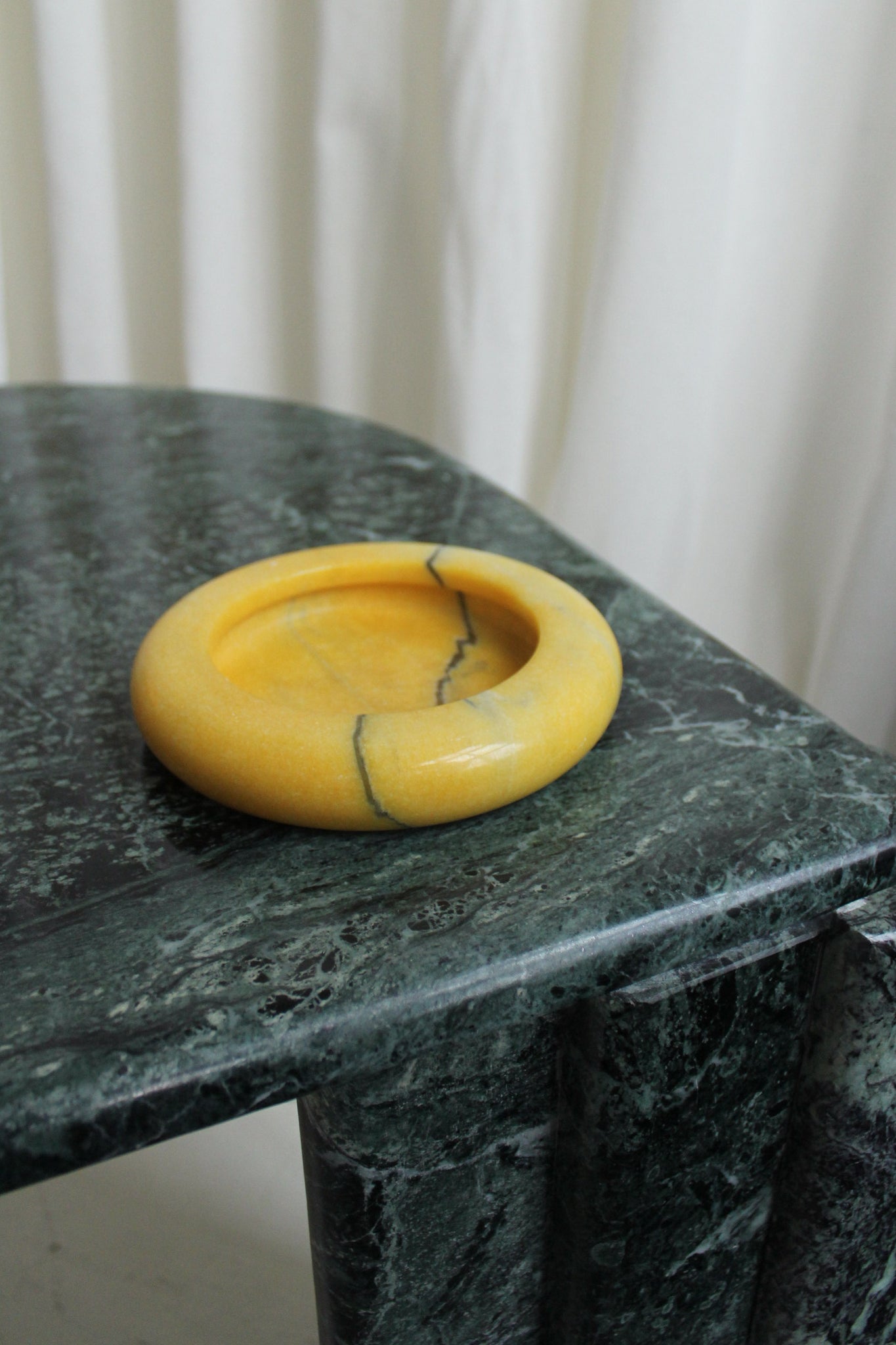 Yellow Stone Ashtray