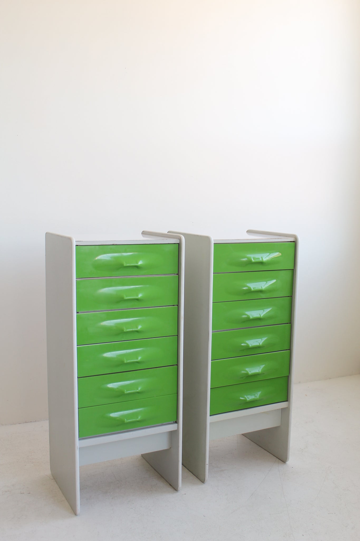 Green Highboy Dresser by Giovanni Maur for Treco