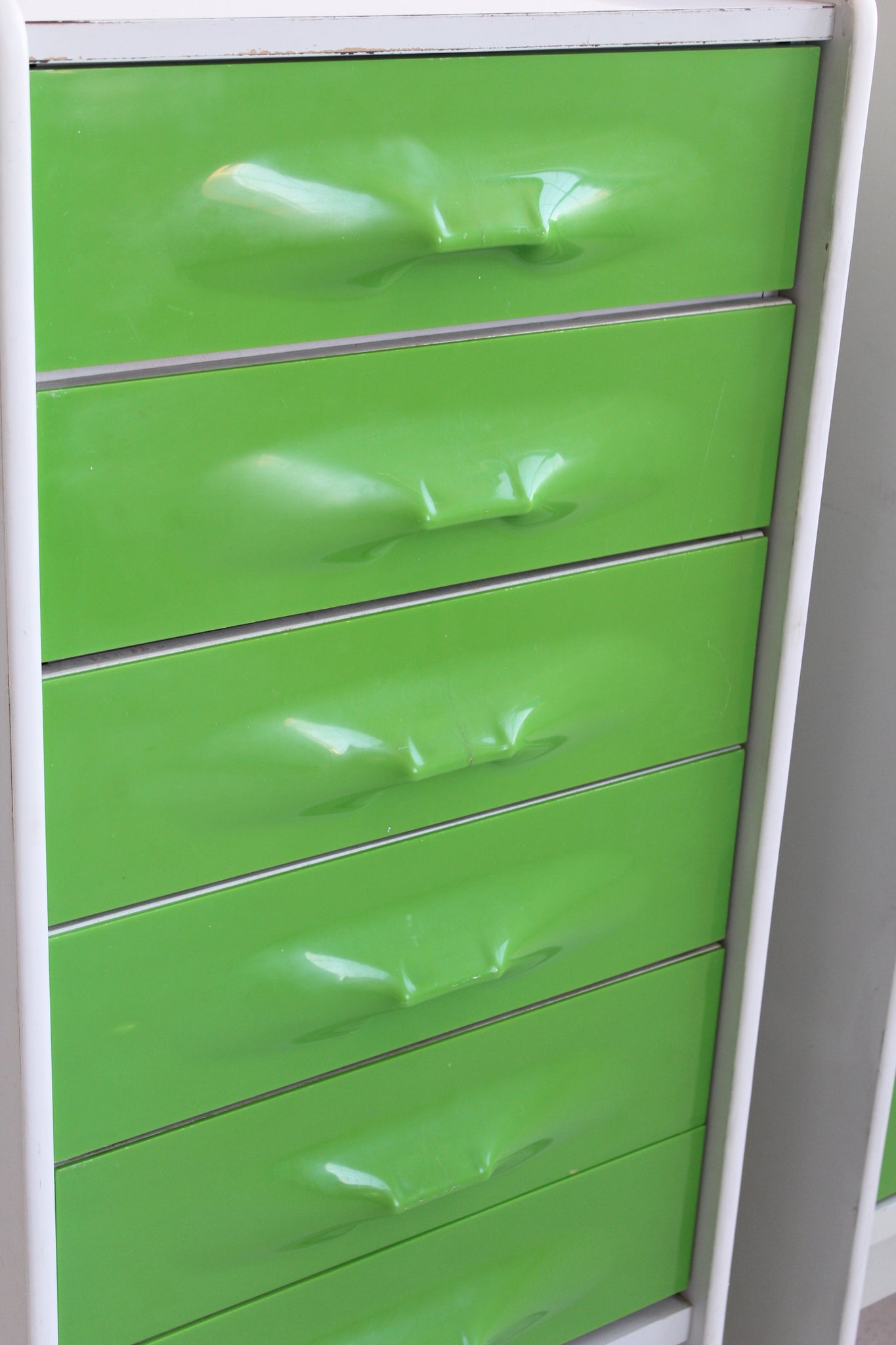 Green Highboy Dresser by Giovanni Maur for Treco