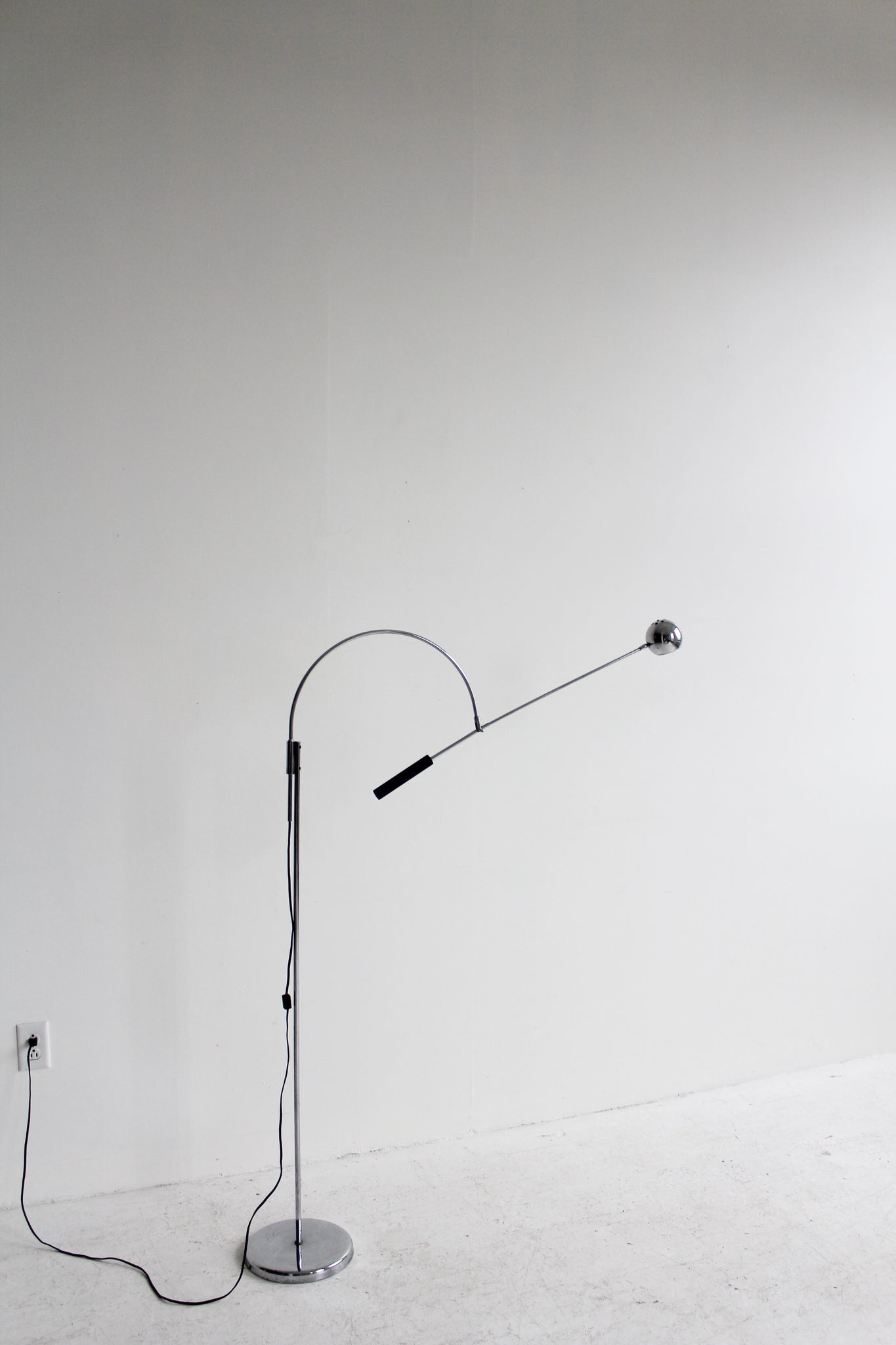 Orbiter Floor Lamp by Robert Sonneman