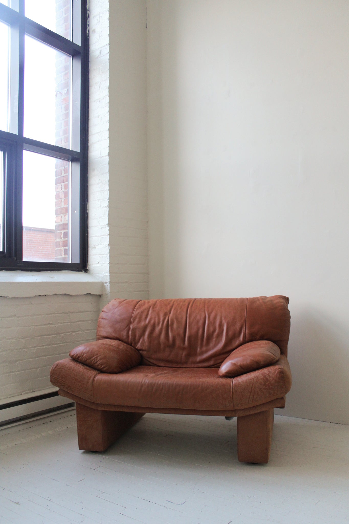 Italian Leather Armchair