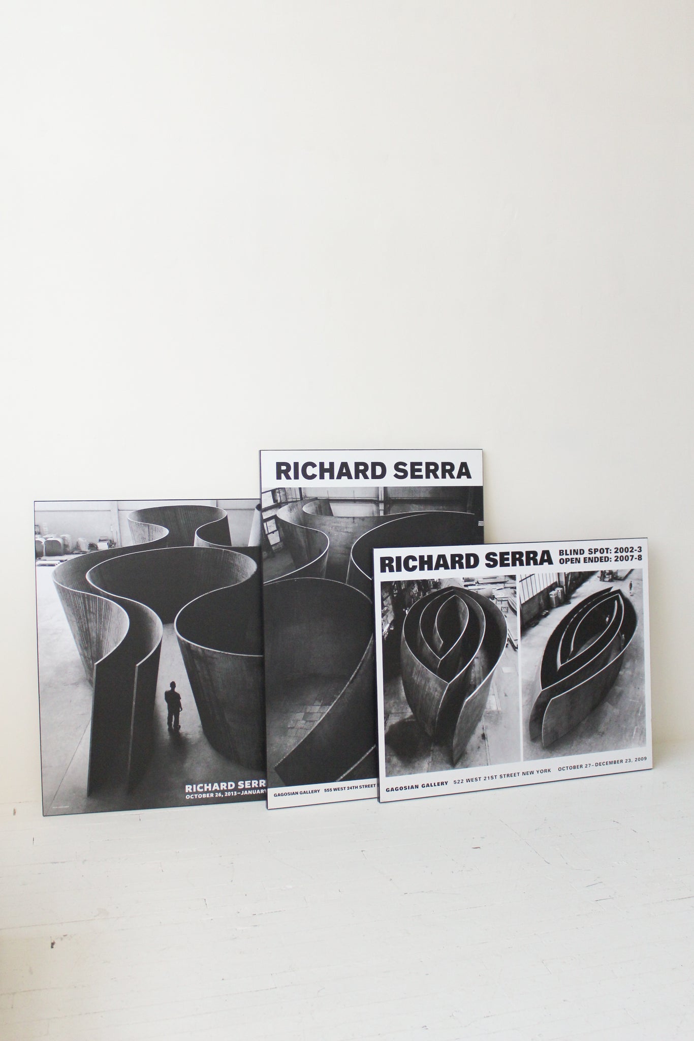 Richard Serra Exhibition Laminated Prints