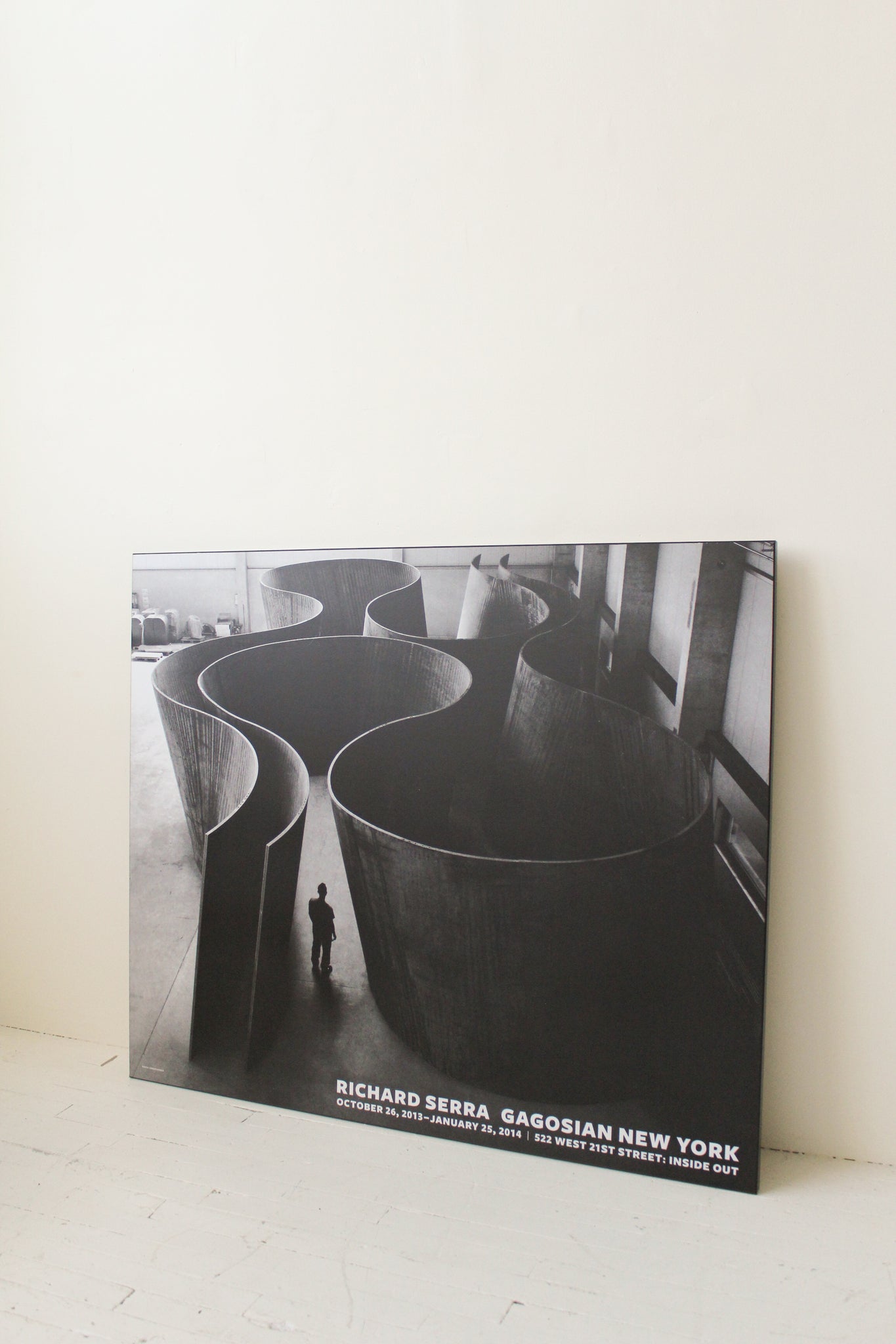 Richard Serra Exhibition Laminated Prints
