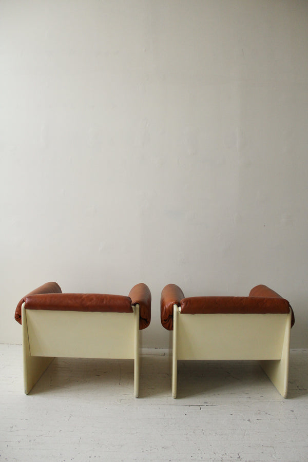 Muller & Stewart Lounge Chairs